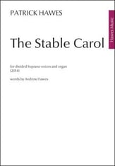 The Stable Carol SATB choral sheet music cover